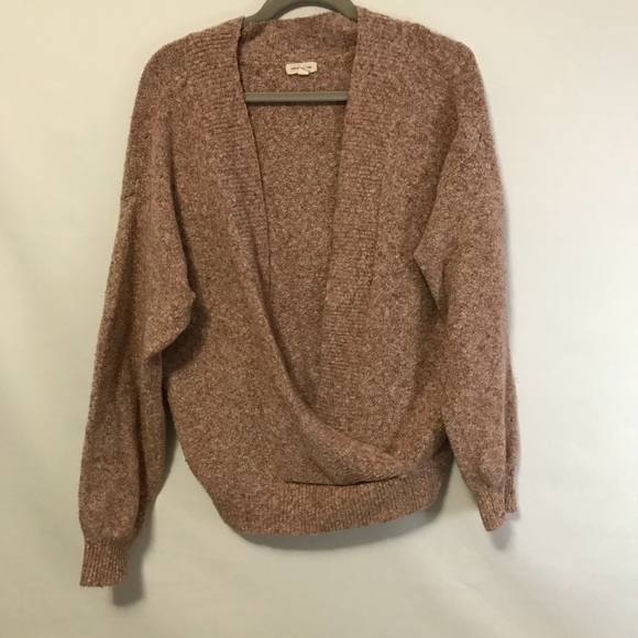 Urban Outfitters Oversized Cozy Surplice Sweater - Picture 3 of 7